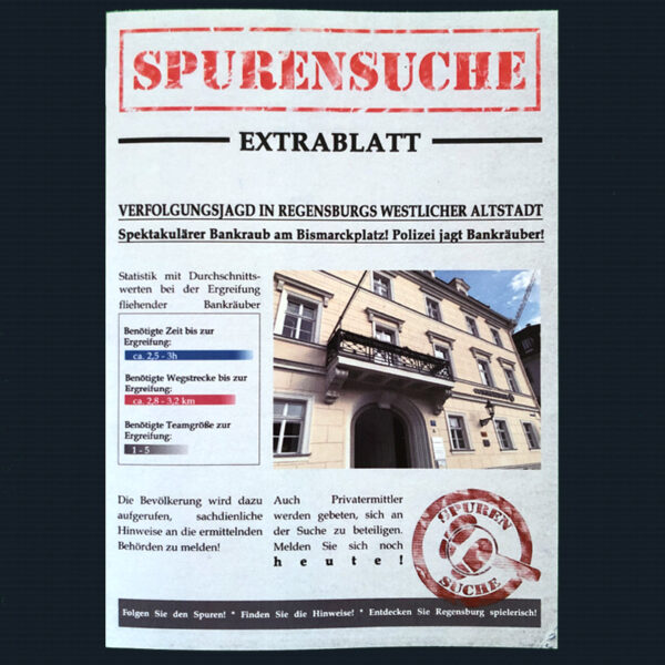 Spurensuche-Regensburg-Verfolgungsjagd-Deckblatt